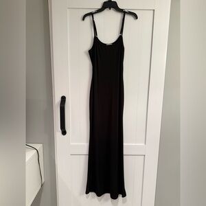 Elegant Black Maxi Dress size XL